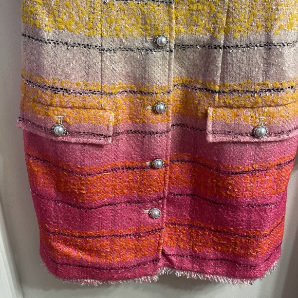 SALE LAST ONE ⭐️Anthropologie MAEVE tweed, mini dress NWT - Picture 4 of 6